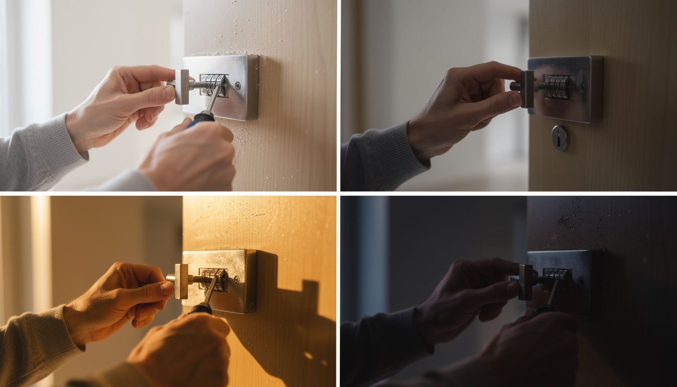 découvrez comment installer facilement des fermetures mécaniques à combinaison chez vous grâce à notre guide étape par étape, simple et rapide.