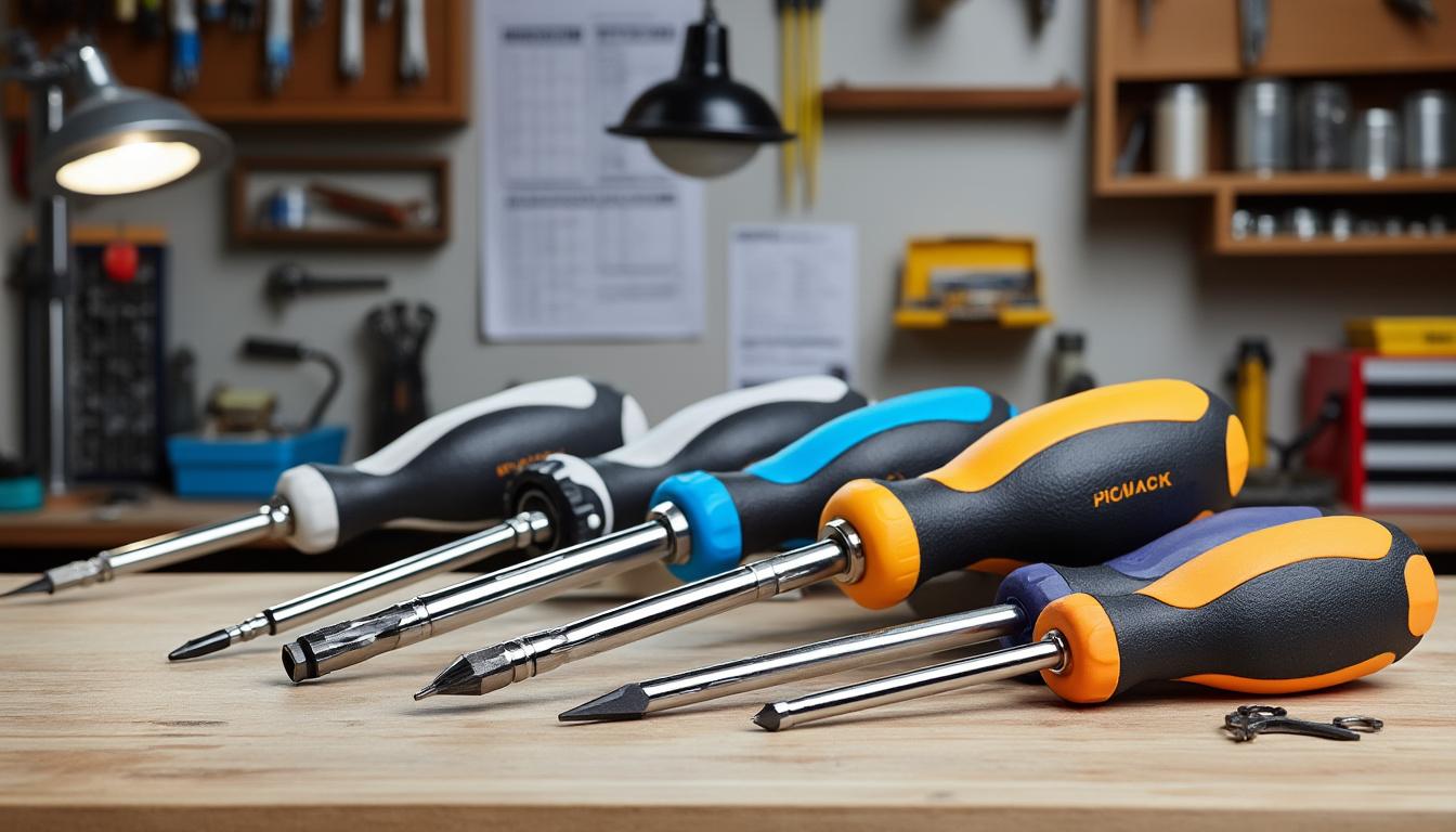 découvrez notre comparatif des tournevis de tension fine pour choisir l'outil idéal adapté à vos besoins, alliant précision et qualité.