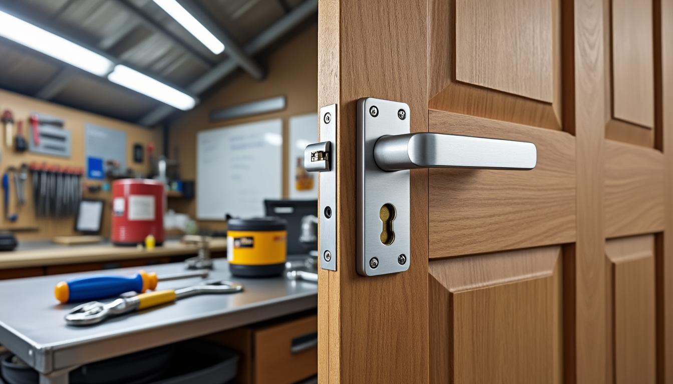 assurez la sécurité de votre maison avec notre pêne demi-tour en inox de haute qualité, durable et résistant pour une protection optimale de votre habitat.