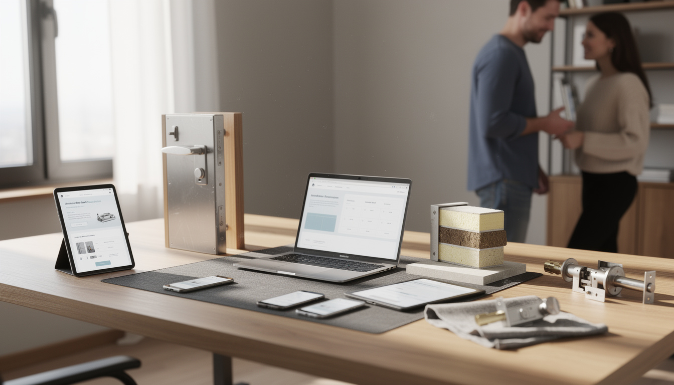 comparez les meilleurs sites de devis en ligne pour le blindage de porte et trouvez facilement les offres les plus adaptées à vos besoins et à votre budget.