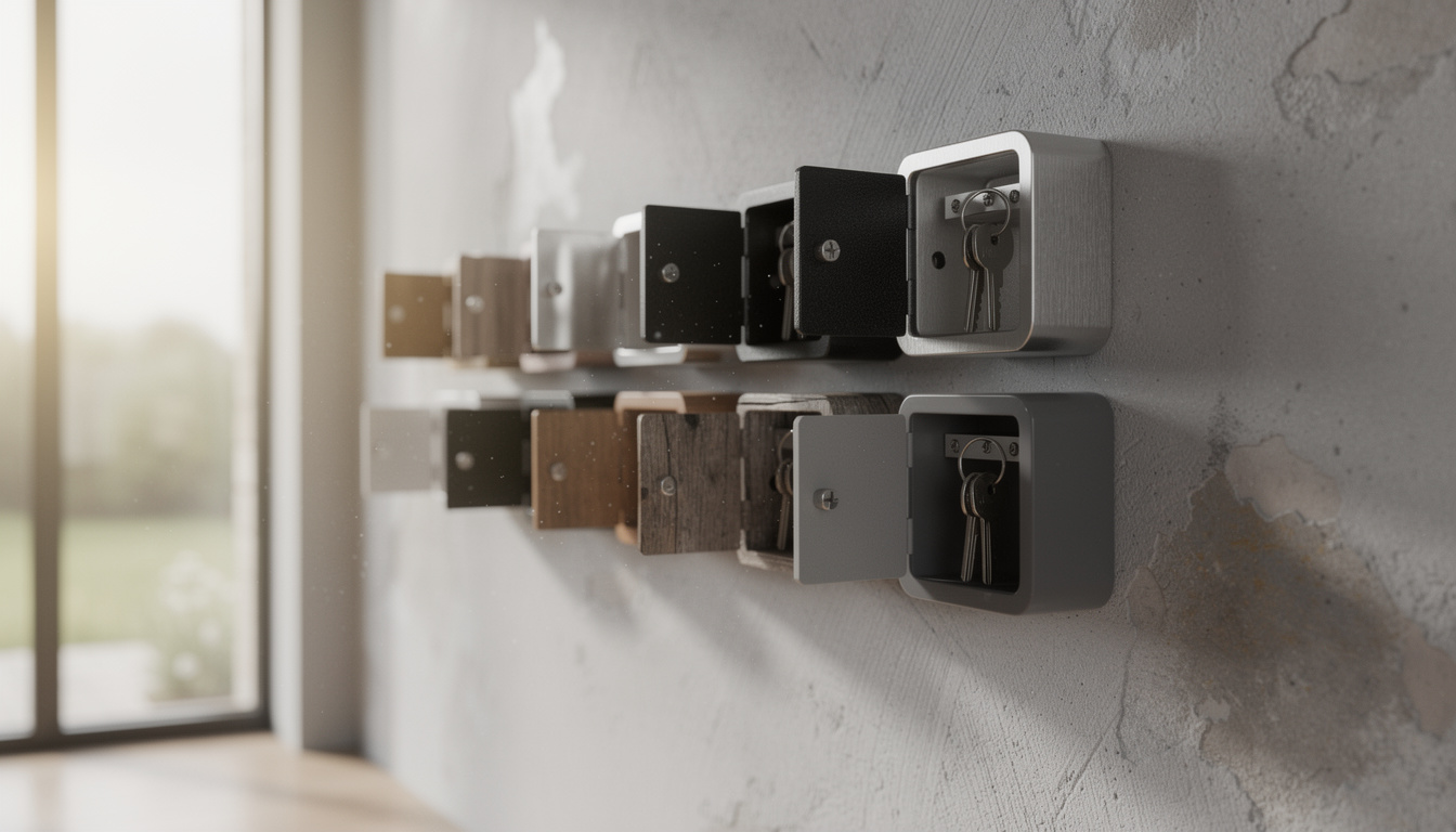 découvrez les différentes options de mini coffres muraux pour clés, des solutions pratiques et sécurisées pour organiser et protéger vos clés à tout moment.