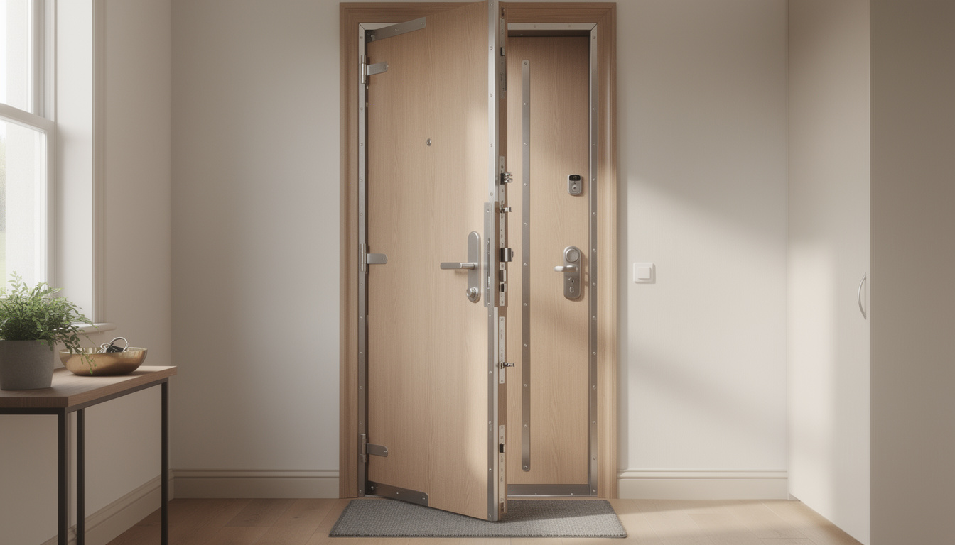 découvrez le processus détaillé pour blindage de porte existante, expliqué étape par étape pour renforcer la sécurité de votre habitat facilement.