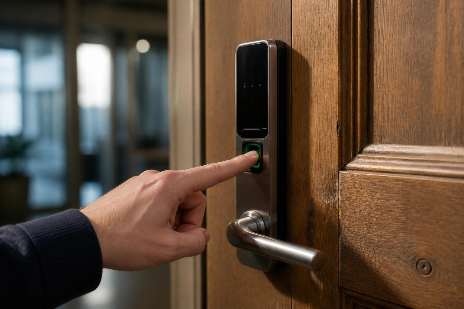 découvrez comment une serrure électronique biométrique adaptée peut sécuriser efficacement votre entreprise en alliant technologie et simplicité d'utilisation.