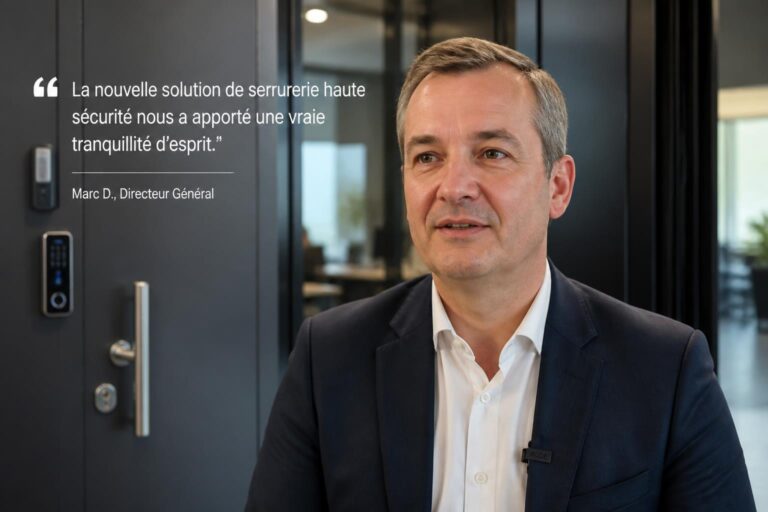 découvrez les témoignages authentiques de chefs d'entreprise sur leur expérience avec une serrurerie spécialisée pour assurer la sécurité optimale de leur entreprise.