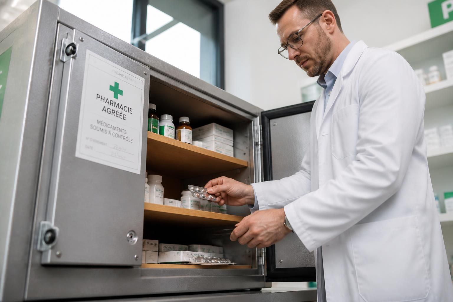 découvrez notre guide d'achat complet pour choisir le coffre-fort idéal pour votre pharmacie agréée et assurer la sécurité optimale de vos médicaments.