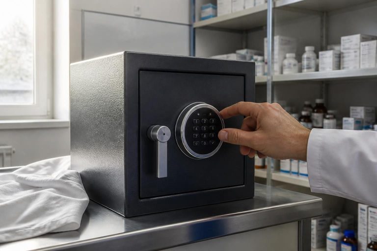 découvrez notre guide d'achat complet pour choisir un coffre-fort adapté aux pharmacies agréées et assurer la sécurité optimale de vos médicaments précieux.