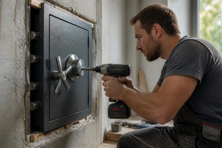 découvrez comment une installation professionnelle de coffre-fort blindé assure la protection optimale de vos biens précieux contre le vol et les dommages.